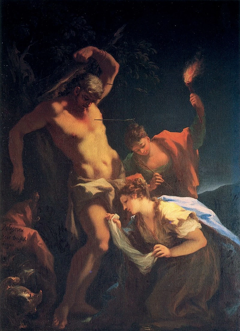 San Sebastiano curato da Sant'Irene - Bavarian State Painting Collections